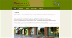 Desktop Screenshot of mobilifam.it
